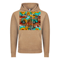 Vintage Coffee western farm life truck sunflowers  mousepad Vintage Hoodie - HRA Design Shop