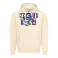 Sandshell small business mama Zipper Hoodie - MaliasSmallBusiness