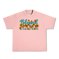 Salmon Blessed Mama Urban Heavy Tee - Artiststas