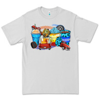 Dove Grey truck coffee cups Premium Tee - Zillion Design Studio
