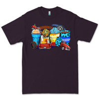 Plum truck coffee cups Premium Tee - Zillion Design Studio