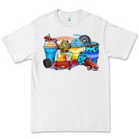 White truck coffee cups Premium Tee - Zillion Design Studio