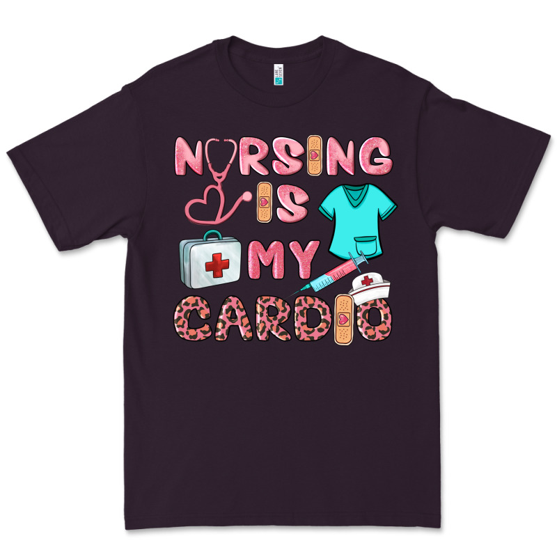 Nursing Is My Cardio Premium Tee by BarkalooDesign | Teevron