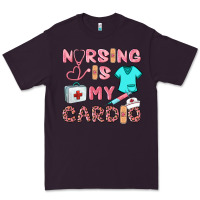 Plum nursing is my cardio Premium Tee - BarkalooDesign