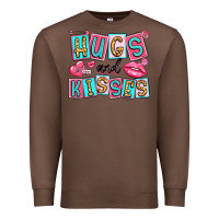Hugs And Kisses Premium Sweatshirt | Teevron