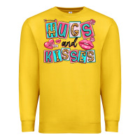 Lemon hugs and kisses Premium Sweatshirt - LillyAllenDesigns