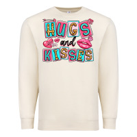 Sandshell hugs and kisses Premium Sweatshirt - LillyAllenDesigns