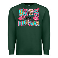 Sports Green hugs and kisses Premium Sweatshirt - LillyAllenDesigns