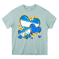 Arona nicaragua hearts Heavy Core Tee - texasbilliewilder