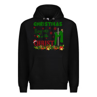 Black Christmas Begins With Christ Premium Hoodie - Bettercallsaul