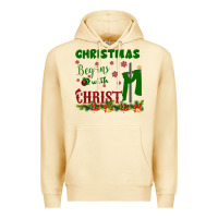Pina Colada Christmas Begins With Christ Premium Hoodie - Bettercallsaul