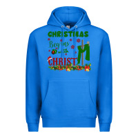 True Royal Christmas Begins With Christ Premium Hoodie - Bettercallsaul
