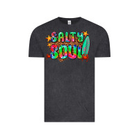 Vintage Black salty soul Vintage Tee - AdoDesignShop