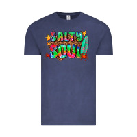 Vintage Denim salty soul Vintage Tee - AdoDesignShop