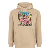 Mushroom happy first day of school Heavyweight Hoodie - BundleAndBundleShop