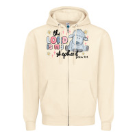 Sandshell the lord is my shepherd Zipper Hoodie - MaliasSmallBusiness