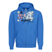 The Lord Is My Shepherd Zipper Hoodie | Teevron