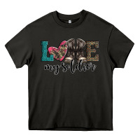 Asphalt armed forces day love my soldier Heavy Core Tee - Artiststas