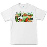 White panda coffee cups Premium Tee - Zillion Design Studio