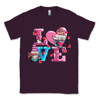 Plum love and gnomes Classic Tee - AdoDesignShop
