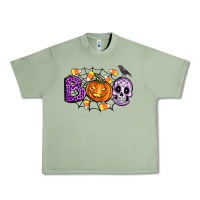 Oil Green Boo halloween Urban Heavy Tee - Artiststas