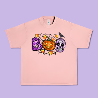 Boo Halloween Urban Heavy Tee Designed By Artiststas