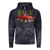 Cloud Black christmas truck Vintage Hoodie - FaDigitalArtStudio