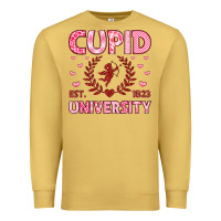 Antique Gold cupid university Premium Sweatshirt - LillyAllenDesigns