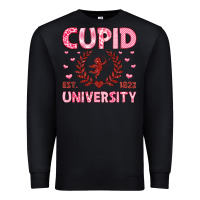 Black cupid university Premium Sweatshirt - LillyAllenDesigns