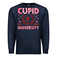 Navy cupid university Premium Sweatshirt - LillyAllenDesigns