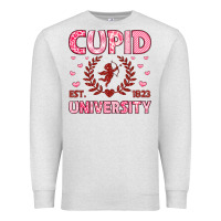 Oatmeal Heather cupid university Premium Sweatshirt - LillyAllenDesigns