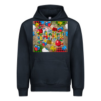 Navy teacher autism Urban Hoodie - CowGirlArtShop