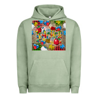 Pigment Oil Green teacher autism Urban Hoodie - CowGirlArtShop