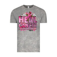 Cloud Rock heal cancer for nothing is impossible with god luk Vintage Tee - Artiststas