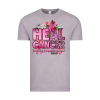 Vintage Zinc heal cancer for nothing is impossible with god luk Vintage Tee - Artiststas
