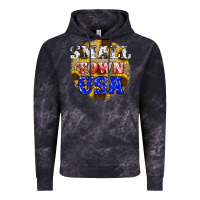 Cloud Black small town usa Vintage Hoodie - JahusDesignShop
