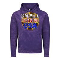 Cloud Purple small town usa Vintage Hoodie - JahusDesignShop