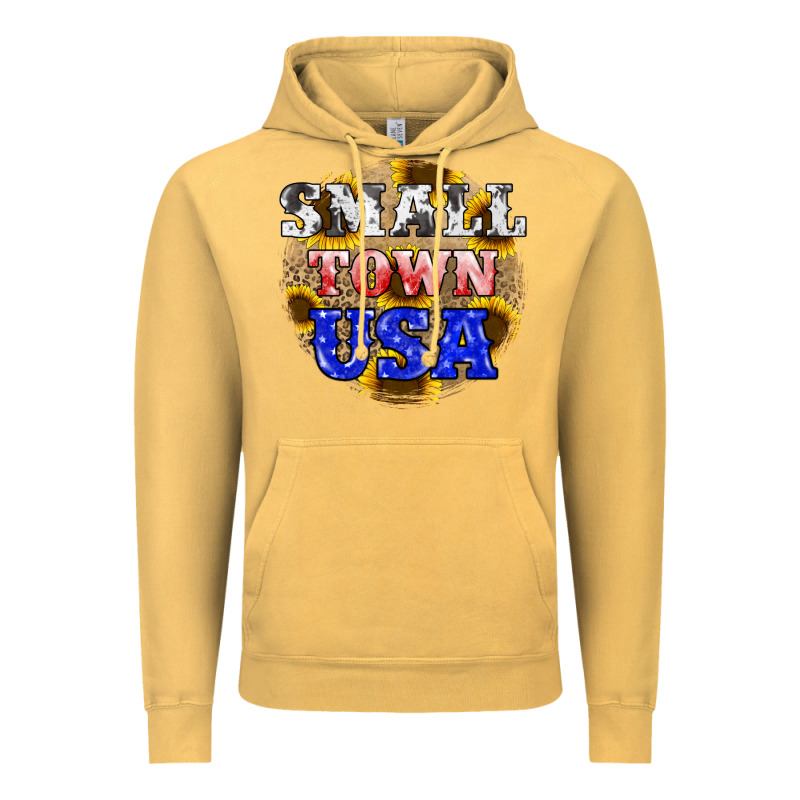 Small Town Usa Vintage Hoodie by JahusDesignShop | Teevron