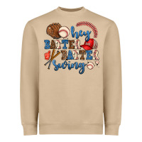Mushroom hey batter batter swing Heavyweight Sweatshirt - AdoDesignShop