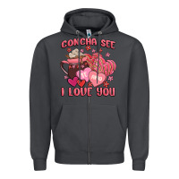 Smoke concha see te amo  i love you Zipper Hoodie - MaliasSmallBusiness
