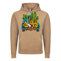 Vintage Coffee western truck Horseshoe Vintage Hoodie - HRA Design Shop