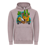 Vintage Zinc western truck Horseshoe Vintage Hoodie - HRA Design Shop