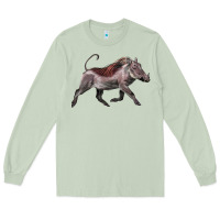 Matcha Warthog Illustrations Long Sleeve Tee - LillyAllenDesigns