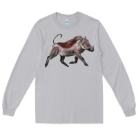 Moon Dust Warthog Illustrations Long Sleeve Tee - LillyAllenDesigns