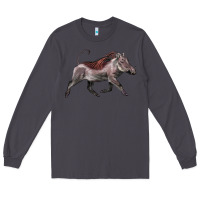 Smoke Warthog Illustrations Long Sleeve Tee - LillyAllenDesigns