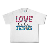Lunar Rock love like jesus Urban Heavy Tee - JahusDesignShop