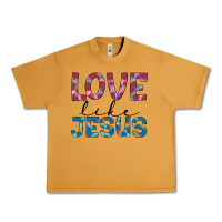 Peanut Butter love like jesus Urban Heavy Tee - JahusDesignShop