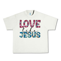 Pistachio love like jesus Urban Heavy Tee - JahusDesignShop