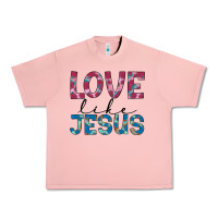 Salmon love like jesus Urban Heavy Tee - JahusDesignShop