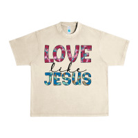 Sandshell love like jesus Urban Heavy Tee - JahusDesignShop